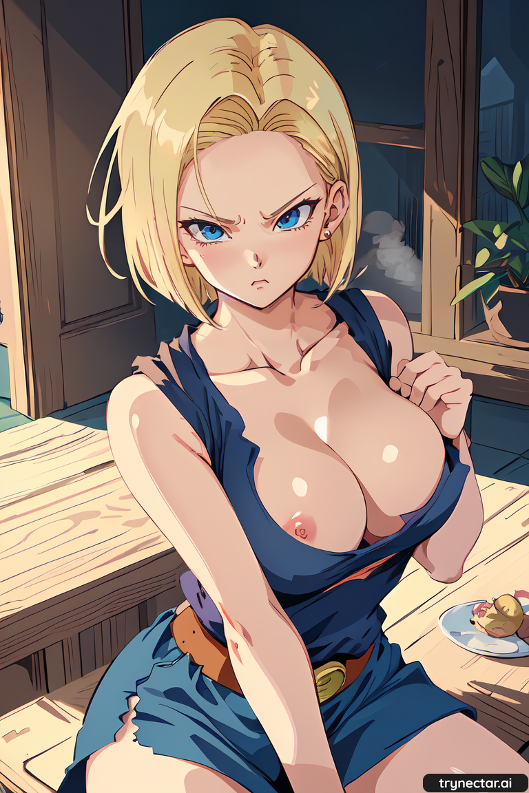 変態おっぱい – 1girl 1girl 1girl ai 生成された android 18 ブロンドの髪の胸 dbz ドラゴンボール - Rule34