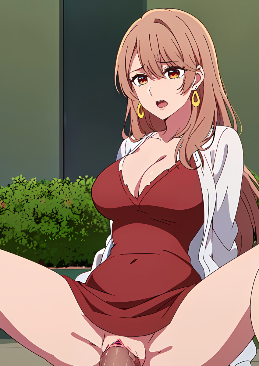 Busty Hentai – 1girl アニメ 巨乳 騎乗位 ランジェリー 成熟した 成熟した 女性 熟女 - Rule34