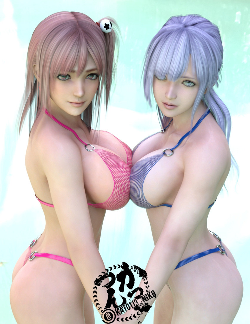 2人の女の子 3D 魅惑的なお尻 強打 巨乳 ビキニ 青い目 胸の谷間 デッドオアアライブ デッドオアアライブエクストリーム デッドオアアライブエクストリーム2 デッドオアアライブエクストリーム3 デッドオアアライブエクストリーム3フォーチュン デッドオアアライブエクストリーム ビーチバレーボール デッドオアアライブエクストリームヴィーナスバケーション 女性のみ フィオナ(doa) 手を繋ぐ ほのか ほのか(doa) 暗示的な百合 加藤113ニコ ラベンダーヘア 視聴者を見る ピンク髪 ポニーテール サイドポニーテール サイドバスト 露出度の高い 露出度の高いビキニ 笑顔 テクモ 百合