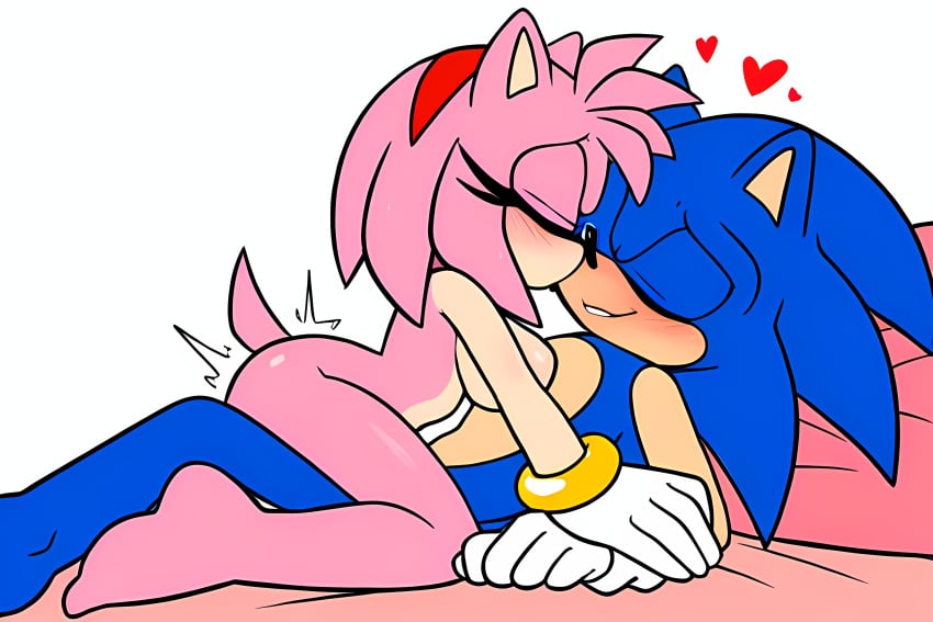 1人の男の子 1人の女の子 1人の女の子 ai_generated amy_rose anthro blue_fur blue_hair blush breasts closed_eyes cowgirl_position hedgehog kissing male male/female mobian_(species) novelai nude pink_fur pink_hair rodent sega sex smile sonic_the_hedgehog