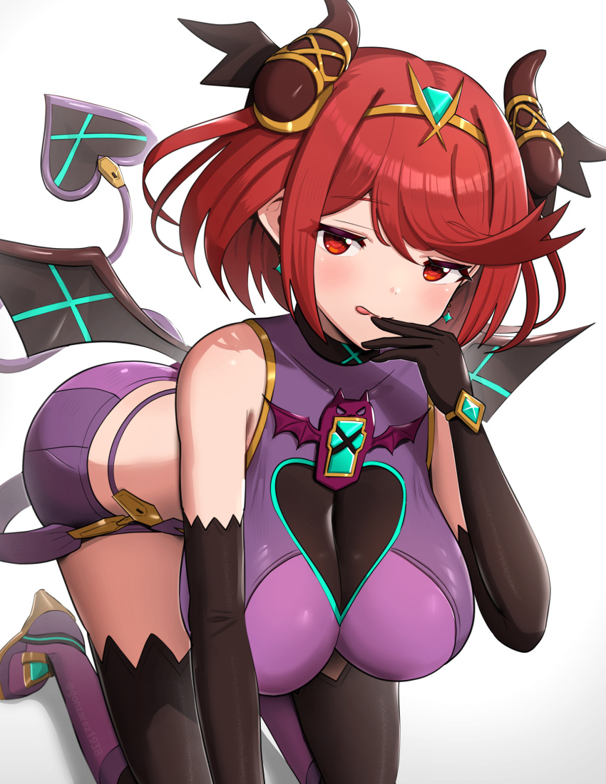 女の子 1 人 魅力的なお尻 前髪 巨乳 コア クリスタル ゴンザレス ハロウィン ヒロイン 高解像度 角 大きなお尻 ラテックス 前傾 唇 色白の女性 肌の白い熟女 いたずらな顔 任天堂 パイラ 赤い目 赤毛 短い髪 ストッキング サキュバス サキュバス コスチューム 思わせぶりな見た目 前髪 太い太もも 太ももゼノブレイド_(シリーズ) ゼノブレイド_クロニクル_2